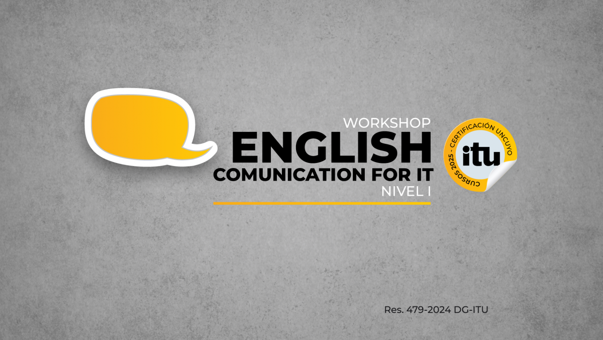 imagen Workshop English Communication for IT - Nivel I