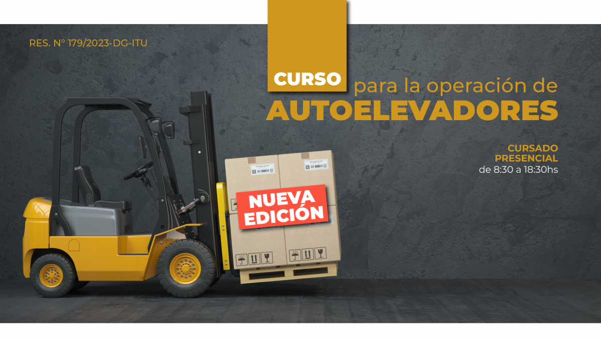 imagen Nueva Edición: Curso de Operación de Autoelevadores