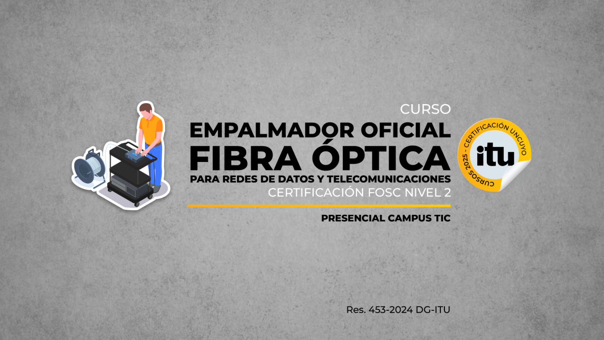 imagen Empalmador Oficial de Fibra Óptica
