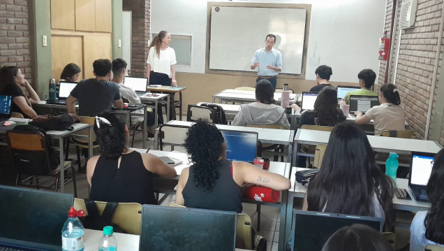 imagen Alfabetización financiera en el ITU: alumnos de San Rafael fueron capacitados por autoridades de Banco Nación, el Fondo para la Transformación y Banco Patagonia