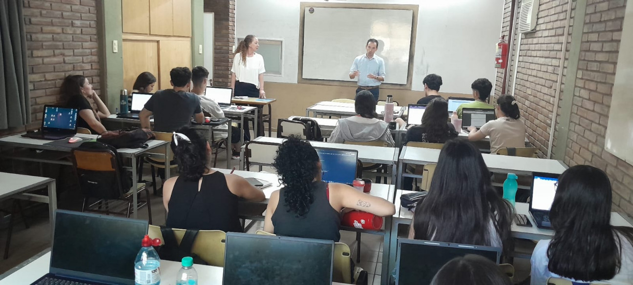 imagen Alfabetización financiera en el ITU: alumnos de San Rafael fueron capacitados por autoridades de Banco Nación, el Fondo para la Transformación y Banco Patagonia