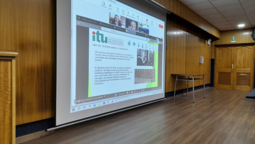 imagen Clase espejo entre estudiantes del ITU y de la Universidad Técnica Federico Santa María de Chile