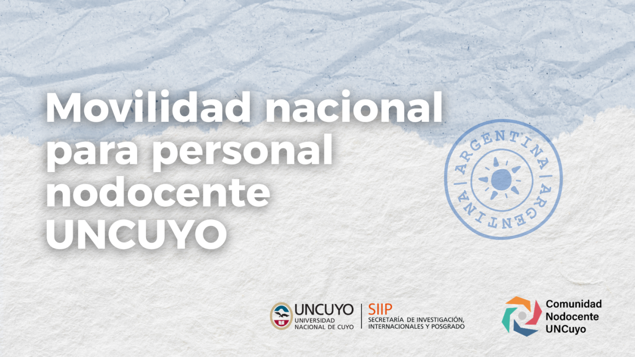 imagen PRÓRROGA - Convocatoria de movilidad nacional para personal nodocente