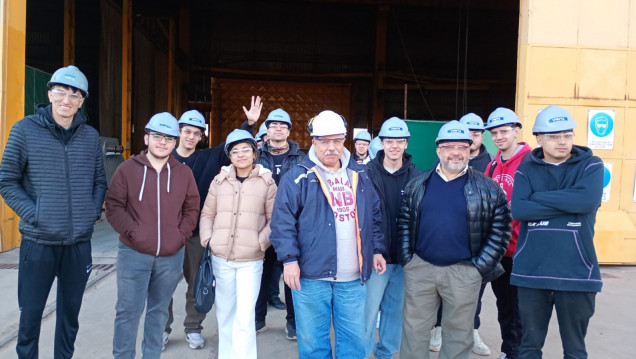 imagen Visita a Impsa: están en primer año y ya se desafían a ensayar soluciones para el sector industrial
