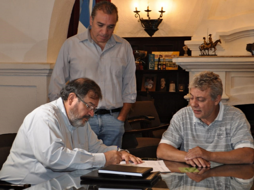 imagen El ITU firmó convenio con el Municipio de San Martín y el Banco Supervielle