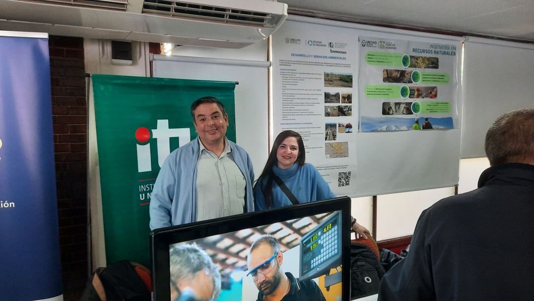 imagen Sabino Maldonado y Marisol Herrera García, referentes de Higiene y Seguridad en el Trabajo y Vinculación respectivamente. 