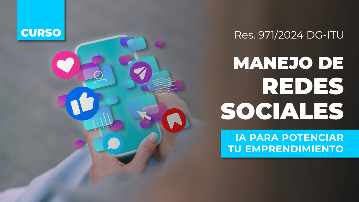 imagen Manejo de Redes Sociales: IA para potenciar tu emprendimiento