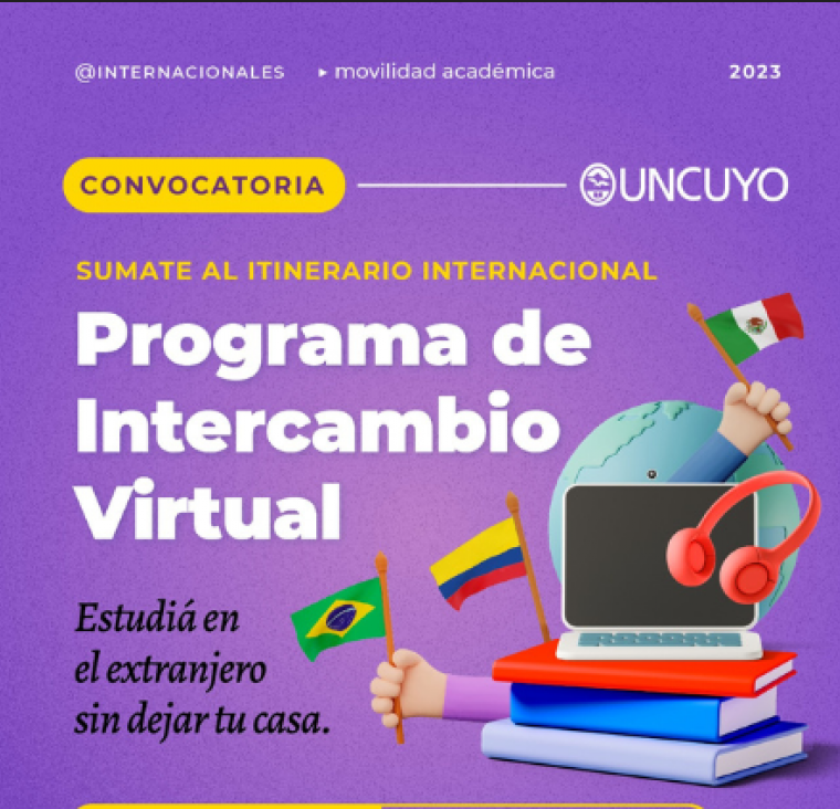 imagen Convocatoria de intercambio VIRTUAL para estudiantes