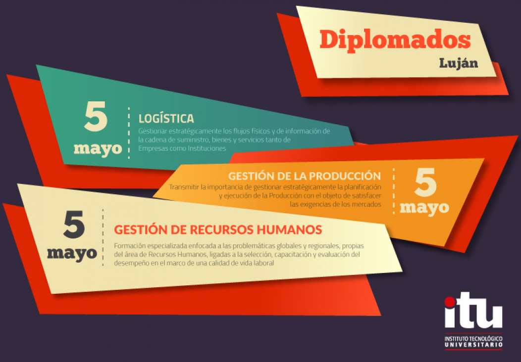 imagen Comenzarán diplomados en Logística, Gestión de la Producción y Recursos Humanos en Sede Luján