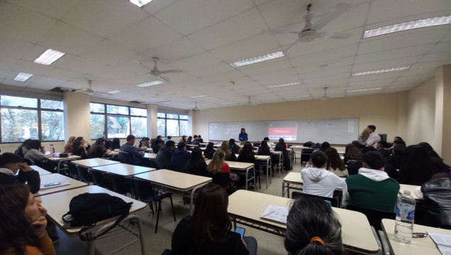 imagen Noventa estudiantes de secundaria visitaron la Sub Sede del ITU San Rafael 