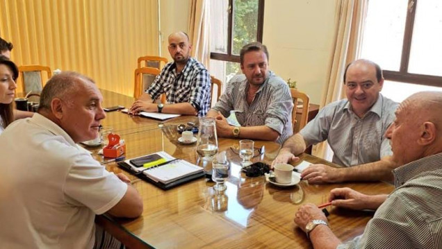 imagen Representantes de la Sede Este mantuvieron reunión de trabajo en la Municipalidad de Rivadavia