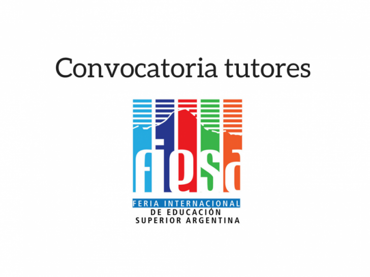 imagen Convocatoria de tutores para FIESA 2018