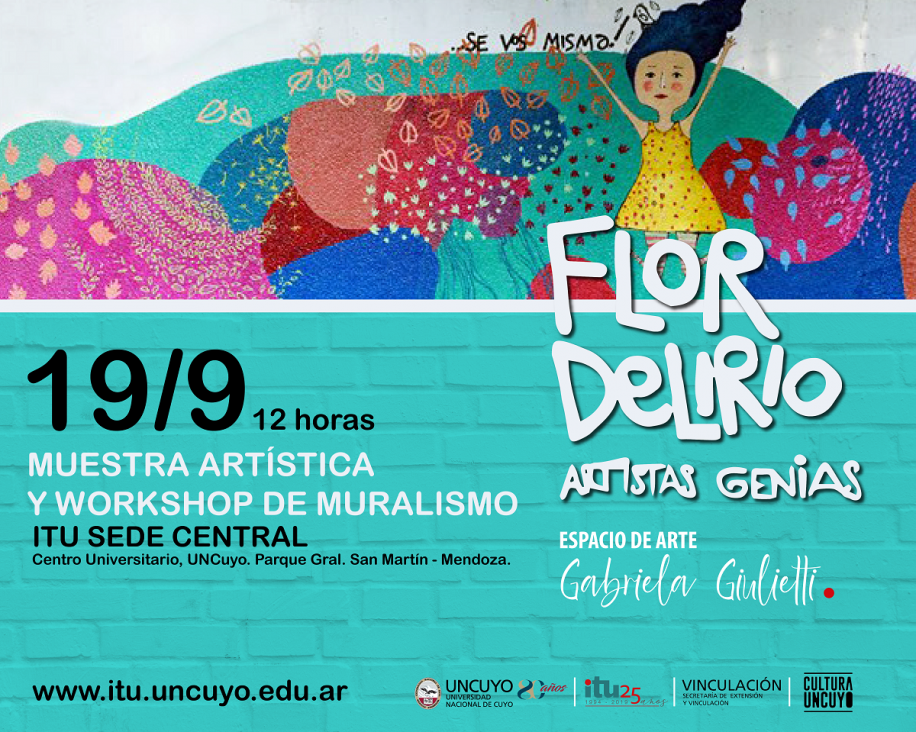 imagen Nueva muestra artística y workshop de muralismo en el ITU