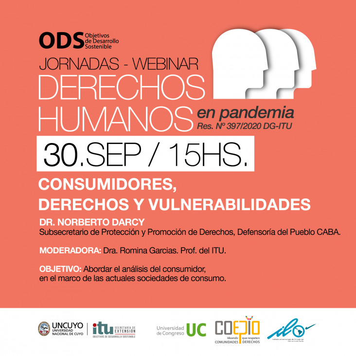 imagen Se realizó la primera Jornada en el marco de los ODS "Derechos Humanos en Pandemia"