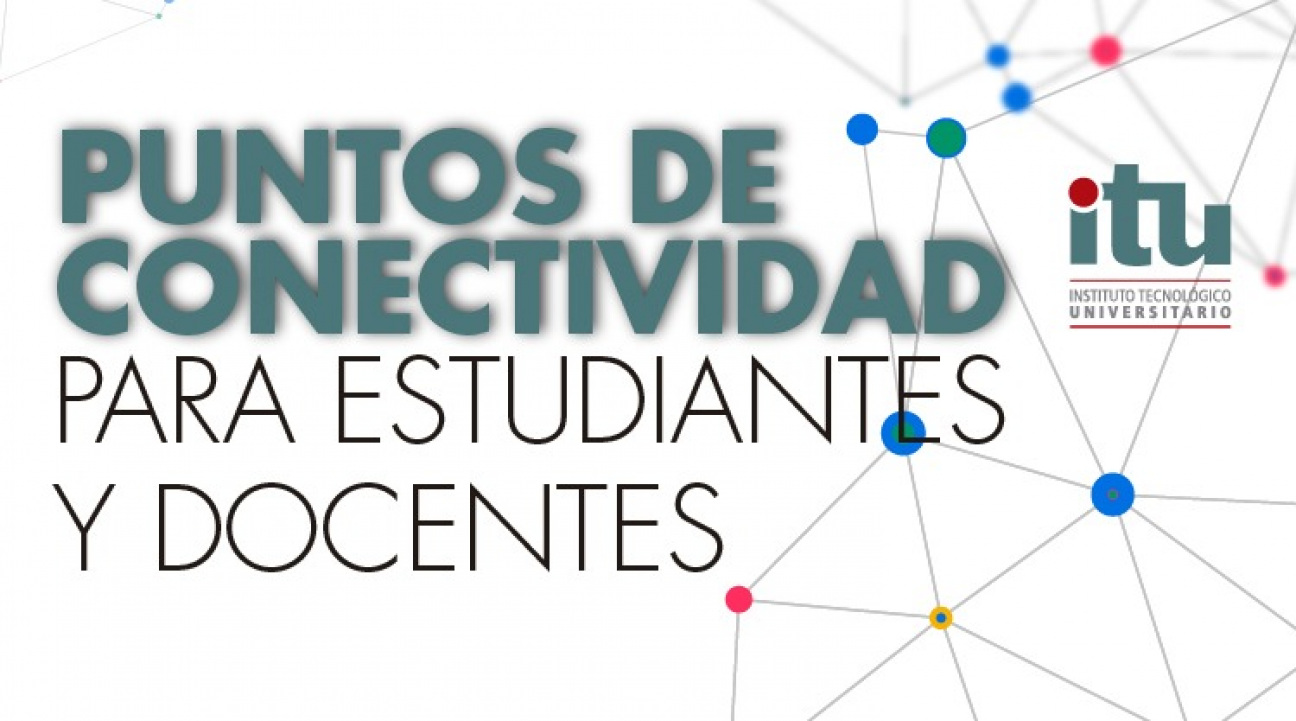 imagen Puntos de conectividad para estudiantes y docentes