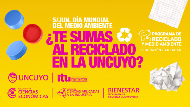 imagen Sede San Rafael inicia una campaña de reciclado perteneciente al Programa de Reciclado y Medio Ambiente de la Fundación Garrahan