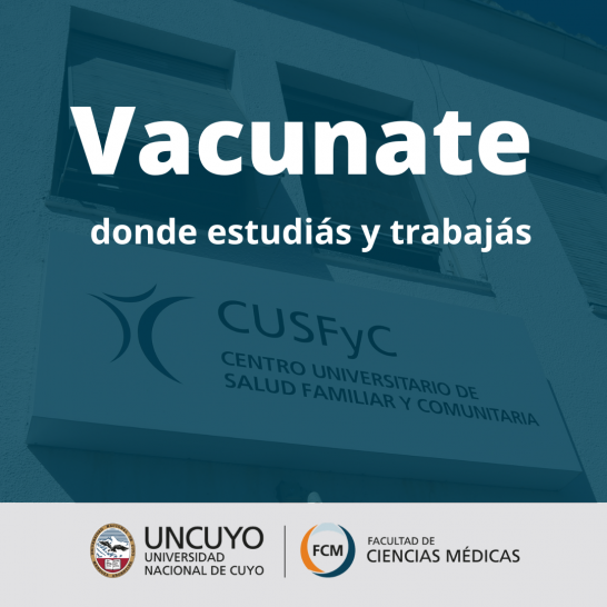 imagen ¡Anotá!: en el ITU podés completar tu calendario de vacunación 