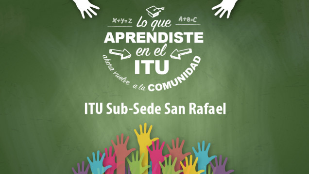 imagen San Rafael: Lo que aprendiste en el ITU ahora vuelve a la comunidad
